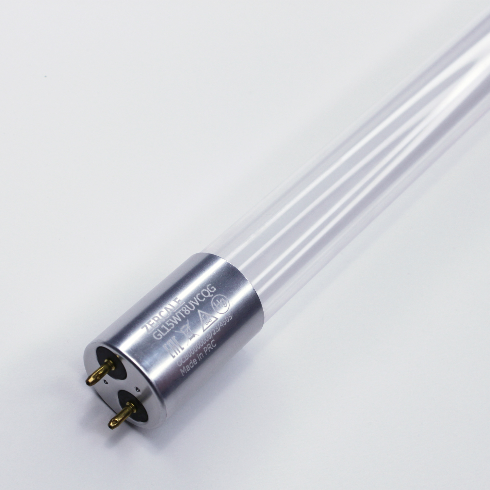 Бактерицидные линейные лампы с кварцевым стеклом без озона Zercale Quartz Glass